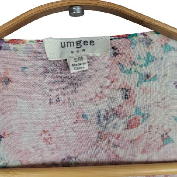 Umgee Multi Colored Floral Kimono - Picture 5 of 7